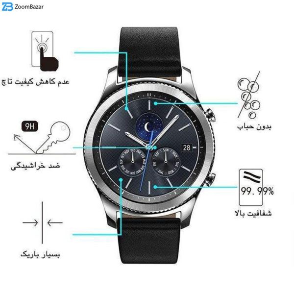 محافظ صفحه نمایش بوف مدل Hydrogel-G مناسب برای ساعت هوشمند سامسونگ Galaxy Watch 6 43mm