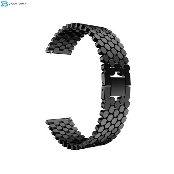 بند اپیکوی مدل StainLessBee-20mm مناسب برای ساعت هوشمند سامسونگ سری Galaxy Watch 4/5/6/ َActive1/2
