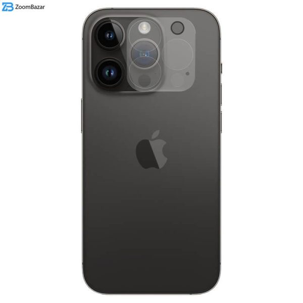محافظ صفحه نمایش نیلکین مدل Amazing 2-in-1 HD مناسب برای گوشی موبایل اپل iPhone 15 Pro max / 14 Pro max به همراه محافظ لنز دوربین