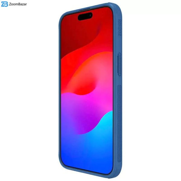 کاور نیلکین مدل Super Frosted Shield Pro مناسب برای گوشی موبایل اپل iPhone 15 Pro Max