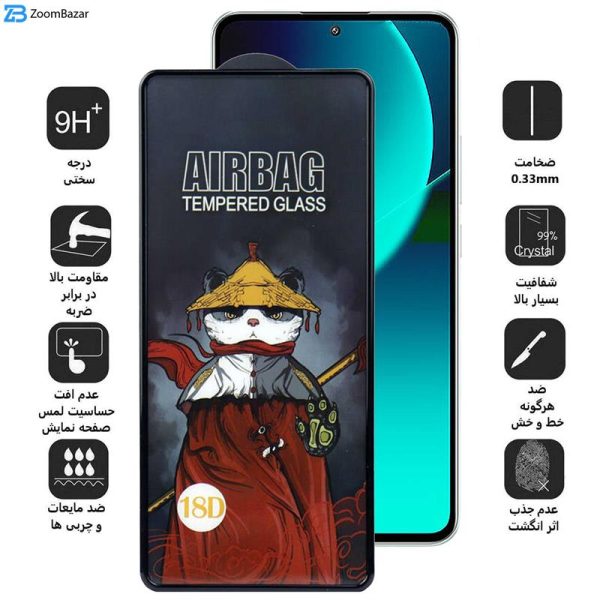 محافظ صفحه نمایش اپیکوی مدل AirBag مناسب برای گوشی موبایل شیائومی 13T Pro / 13T / Redmi K60 Ultra