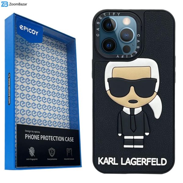کاور اپیکوی مدل Karl Lagerfeld مناسب برای گوشی موبایل اپل iPhone 12 Pro