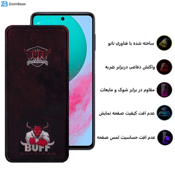 محافظ صفحه نمایش بوف مدل Muscle-Bull مناسب برای گوشی موبایل سامسونگ Galaxy M54 / F54 / A91