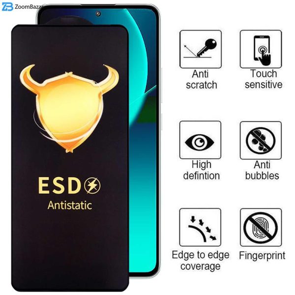 محافظ صفحه نمایش اِپیکوی مدل Gden ESD مناسب برای گوشی موبایل شیائومی 13T Pro / 13T / Redmi K60 Ultra