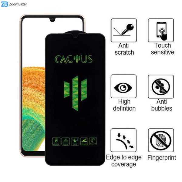 محافظ صفحه نمایش اپیکوی مدل Cactus مناسب برای گوشی موبایل سامسونگ Galaxy A33 /A32 4G/ A31/ A30S/ A22 4G/ A30/ A50/ A50s/ A40s/ A20/ A12/ M32 4G/ M30s/ F41/ F22