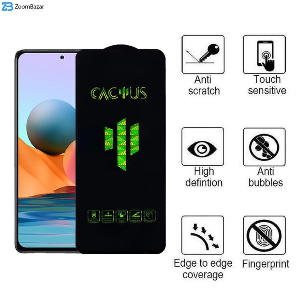 محافظ صفحه نمایش اپیکوی مدل Cactus مناسب برای گوشی موبایل شیائومی Redmi Note 10 Pro Max/ Note 10 Pro