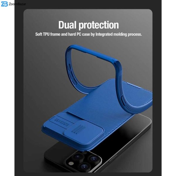 کاور نیلکین مدل CamShield Pro مناسب برای گوشی موبایل اپل iPhone 15 Pro Max