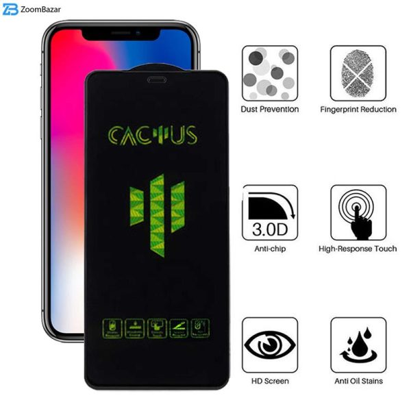 محافظ صفحه نمایش اپیکوی مدل Cactus مناسب برای گوشی موبایل اپل iPhone 11 Pro / XS / X