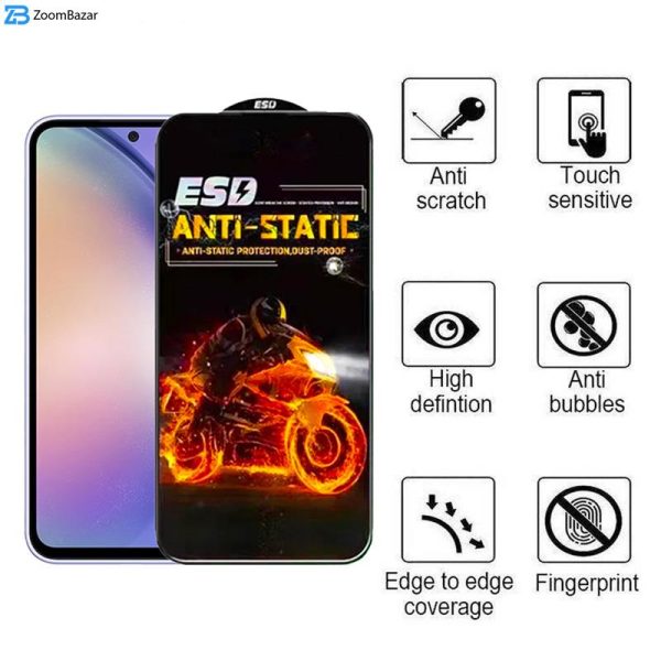 محافظ صفحه نمایش اپیکوی مدل Fiery ESD مناسب برای گوشی موبایل سامسونگ Galaxy S23 FE/A54