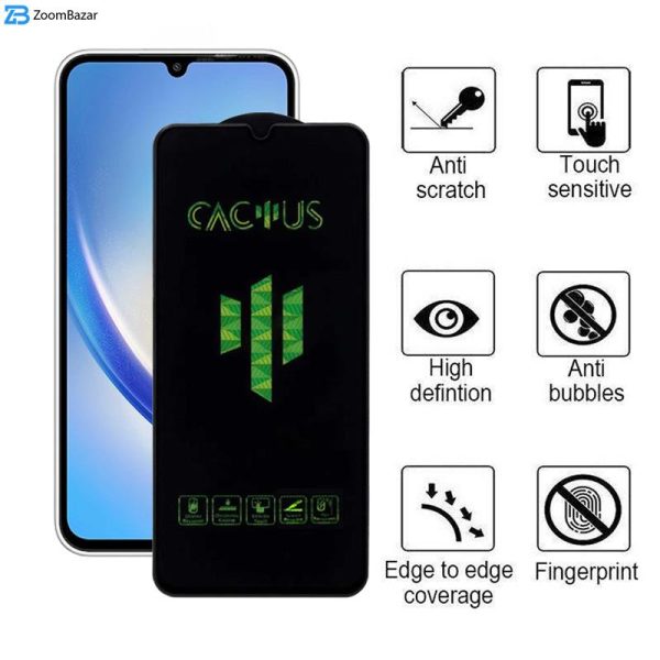 محافظ صفحه نمایش اپیکوی مدل Cactus مناسب برای گوشی موبایل سامسونگ Galaxy A34 5G