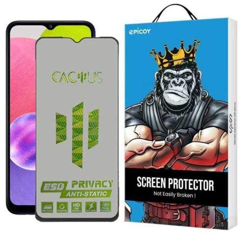 محافظ صفحه نمایش حریم شخصی اپیکوی مدل Cactus-ESD-Privacy مناسب برای گوشی موبایل سامسونگ Galaxy A03 4G / A03s / Core / A02 / A02s