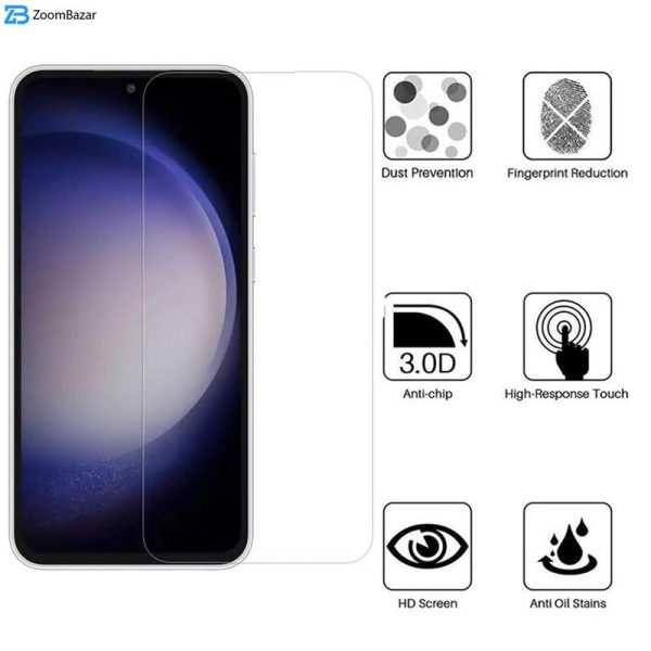 محافظ صفحه نمایش اِپیکوی مدل Clear Pro مناسب برای گوشی موبایل سامسونگ Galaxy S23 FE / A54
