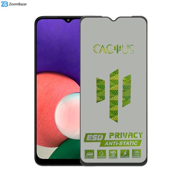 محافظ صفحه نمایش حریم شخصی اپیکوی مدل Cactus-ESD-Privacy مناسب برای گوشی موبایل سامسونگ Galaxy A22 5G/F42 5G