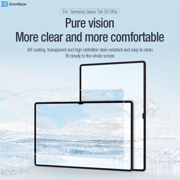 محافظ صفحه نمایش تبلت نیلکین مدل Pure AR Film مناسب برای تبلت سامسونگ Galaxy S9 Ultra