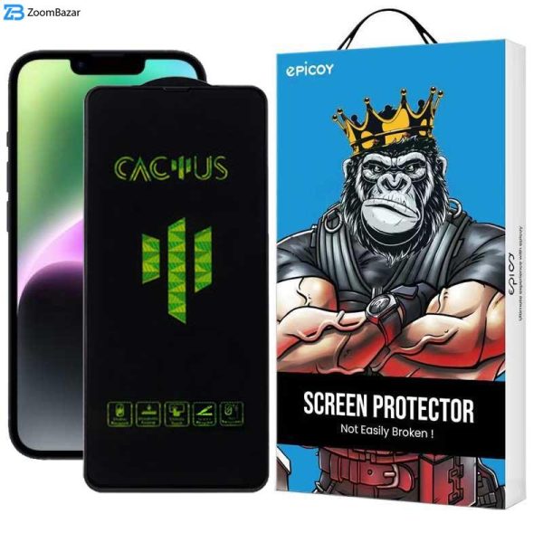 محافظ صفحه نمایش اپیکوی مدل Cactus مناسب برای گوشی موبایل اپل iPhone 13 Pro Max/ 14 Plus