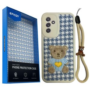 کاور اپیکوی مدل Teddy مناسب برای گوشی موبایل سامسونگ Galaxy A54 به همراه بند