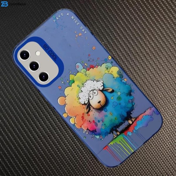 کاور اپیکوی مدل ColorFullSheep مناسب برای گوشی موبایل سامسونگ Galaxy S23 FE