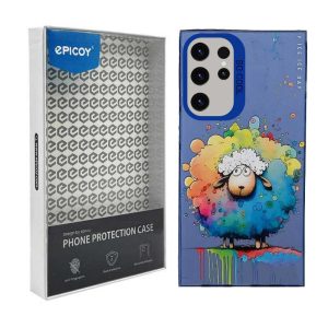 کاور اپیکوی مدل ColorFullSheep مناسب برای گوشی موبایل سامسونگ Galaxy S22 Ultra