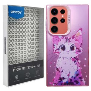 کاور اپیکوی مدل KittyCat مناسب برای گوشی موبایل سامسونگ Galaxy S23 Ultra