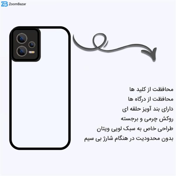 کاور اپیکوی مدل Magic-Lens مناسب برای گوشی موبایل شیائومی Poco X5 / Redmi Note 12 5G / Note 12 Pro 5G / Note 12 Discovery / Note 12 Explore