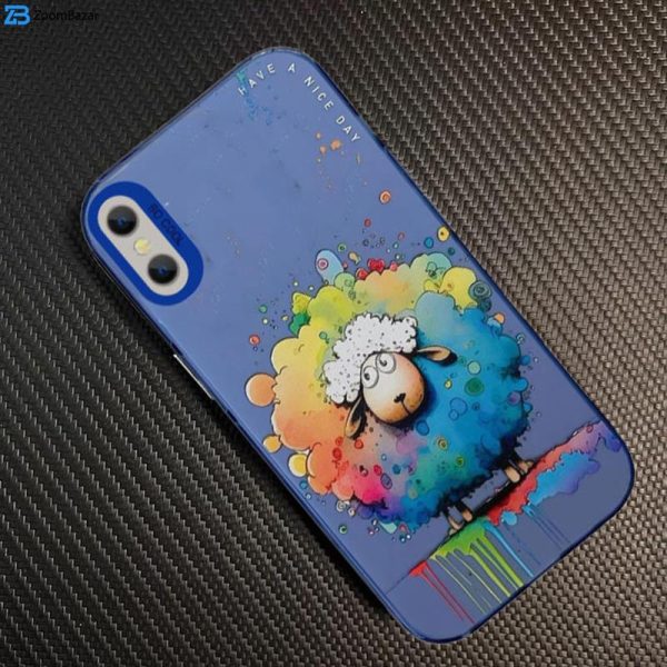 کاور اپیکوی مدل ColorFullSheep مناسب برای گوشی موبایل اپل iPhone XS Max