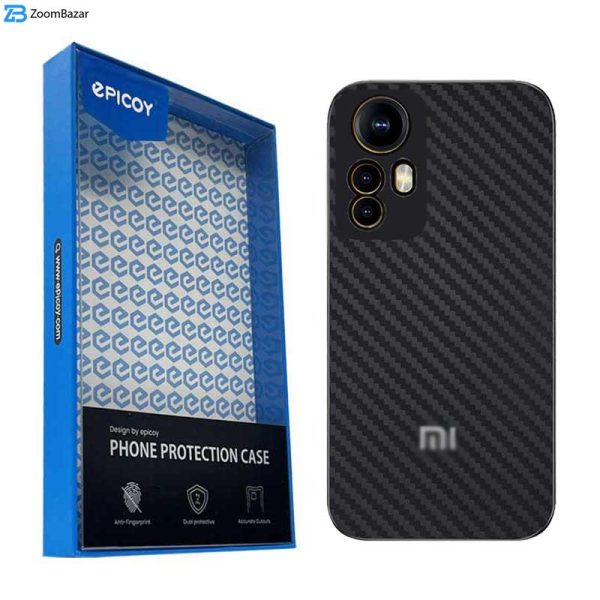 کاور اپیکوی مدل PVD-CARBON مناسب برای گوشی موبایل شیائومی Redmi Note 12S