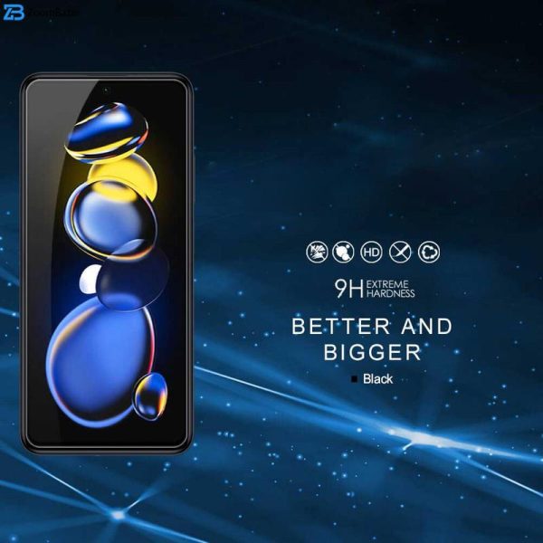 محافظ صفحه نمایش بوف مدل Muscle-Bull-G مناسب برای گوشی موبایل شیائومی Poco X4 GT/X3 GT/M4 Pro 5G/Redmi K50i/Note 11S 5G