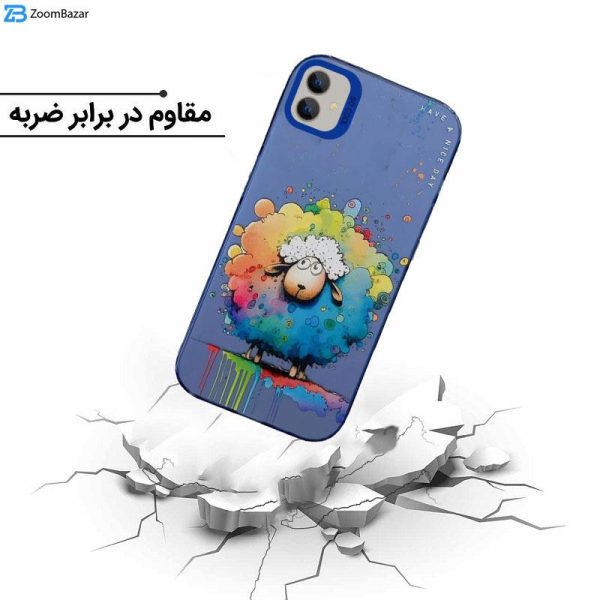 کاور اپیکوی مدل ColorFullSheep مناسب برای گوشی موبایل سامسونگ Galaxy A04 4G / A04e