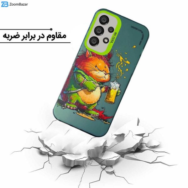 کاور اپیکوی مدل Garfield مناسب برای گوشی موبایل سامسونگ Galaxy A13