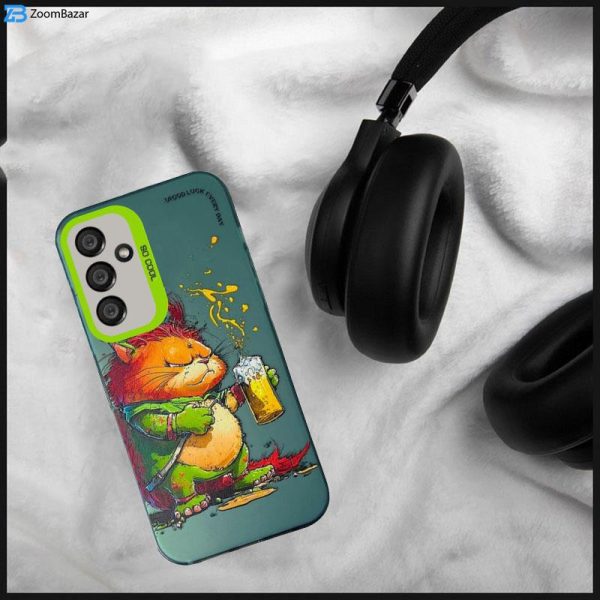 کاور اپیکوی مدل Garfield مناسب برای گوشی موبایل سامسونگ Galaxy S23 FE