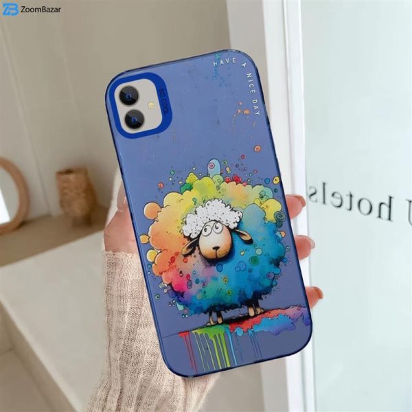 کاور اپیکوی مدل ColorFullSheep مناسب برای گوشی موبایل سامسونگ Galaxy A04 4G / A04e