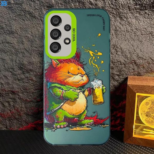 کاور اپیکوی مدل Garfield مناسب برای گوشی موبایل سامسونگ Galaxy A23