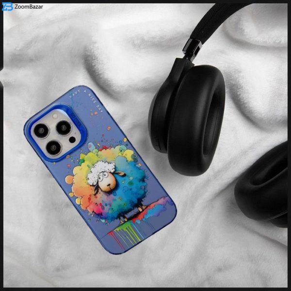 کاور اپیکوی مدل ColorFullSheep مناسب برای گوشی موبایل اپل iPhone 14 Pro