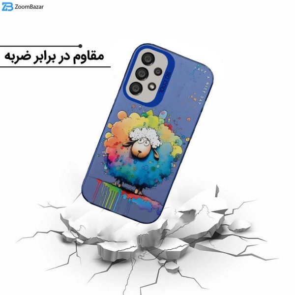 کاور اپیکوی مدل ColorFullSheep مناسب برای گوشی موبایل سامسونگ Galaxy A13 4G