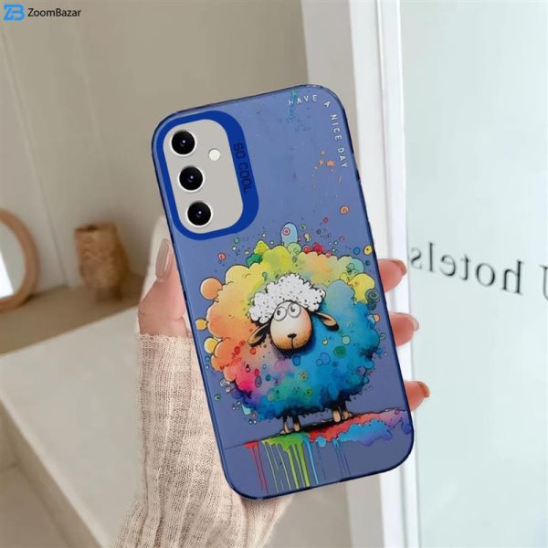 کاور اپیکوی مدل ColorFullSheep مناسب برای گوشی موبایل سامسونگ Galaxy S23 FE