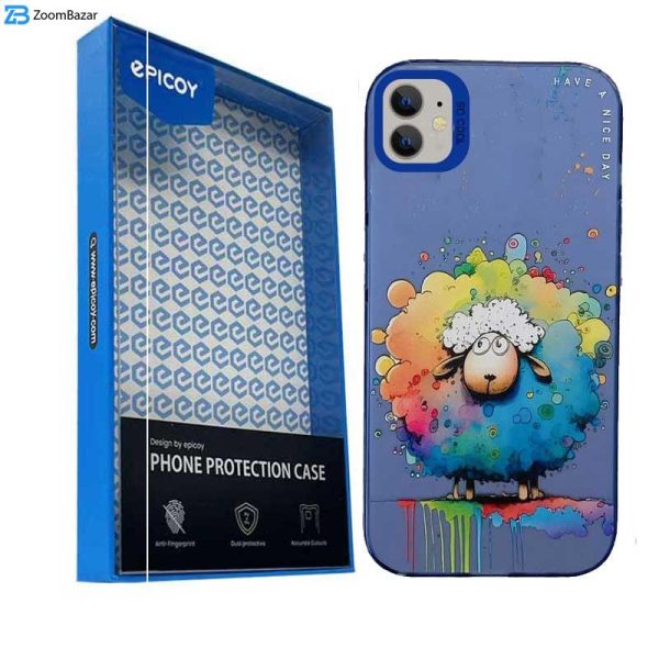 کاور اپیکوی مدل ColorFullSheep مناسب برای گوشی موبایل اپل iPhone 11