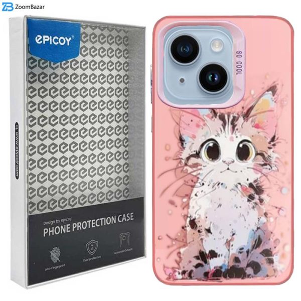 کاور اپیکوی مدل KittyCat مناسب برای گوشی موبایل اپل iPhone 15 / 14 / 13