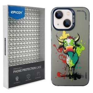 کاور اپیکوی مدل FunnyCow مناسب برای گوشی موبایل اپل iPhone 15 / 14 / 13
