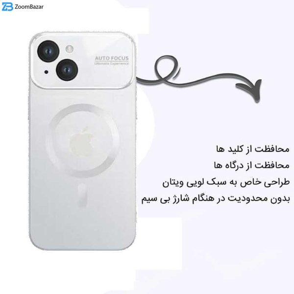 کاور اپیکوی مدل Magnetic Focus Shield Mag مناسب برای گوشی موبایل اپل iPhone 15 / 14 / 13