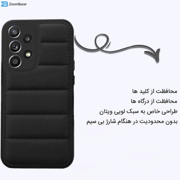 کاور اپیکوی مدل Puffy Puffer مناسب برای گوشی موبایل سامسونگ Galaxy A33 5G