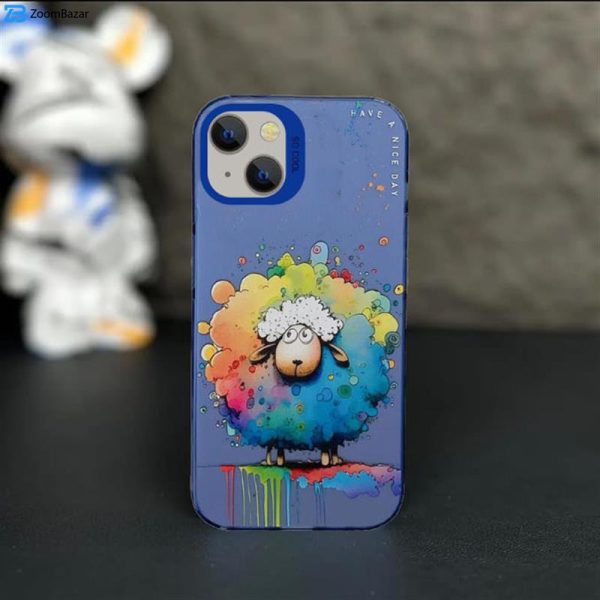 کاور اپیکوی مدل ColorFullSheep مناسب برای گوشی اپل iPhone 15 Plus