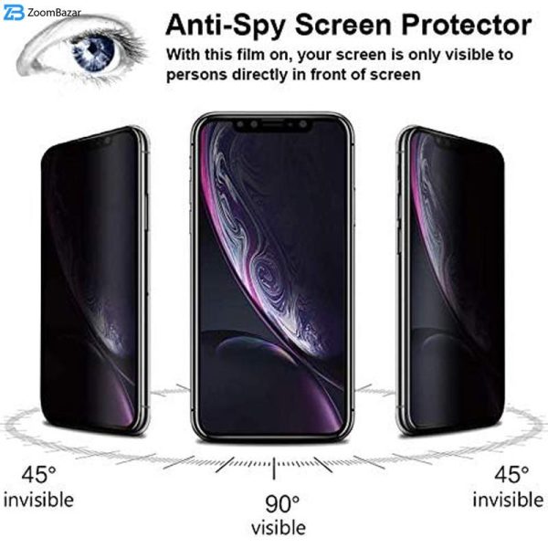 محافظ صفحه نمایش حریم شخصی اپیکوی مدل Privacy Hey Bingo مناسب برای گوشی موبایل اپل iPhone 15 Pro