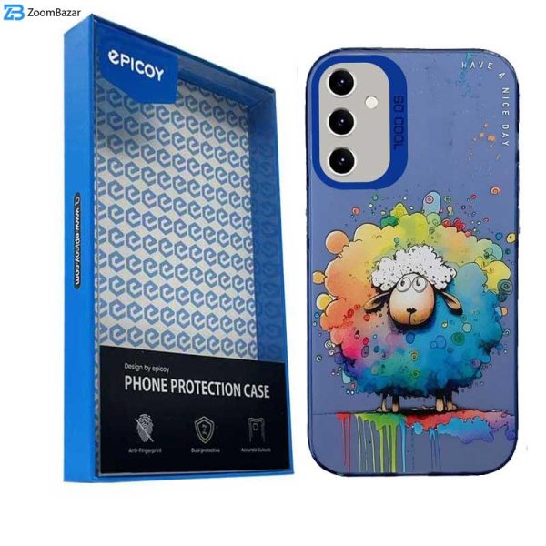 کاور اپیکوی مدل ColorFullSheep مناسب برای گوشی موبایل سامسونگ Galaxy S23 FE