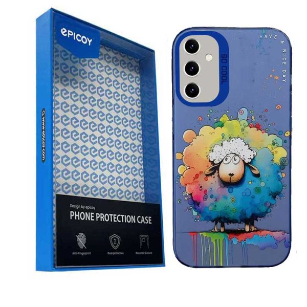 کاور اپیکوی مدل ColorFullSheep مناسب برای گوشی سامسونگ Galaxy A24 4G
