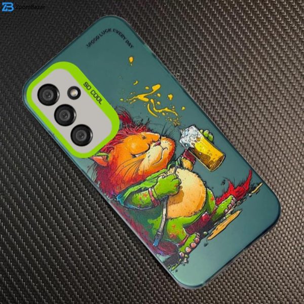 کاور اپیکوی مدل Garfield مناسب برای گوشی موبایل سامسونگ Galaxy S23 FE