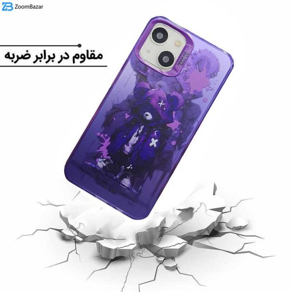 کاور اپیکوی مدل GrafittiBear مناسب برای گوشی موبایل اپل iPhone 13