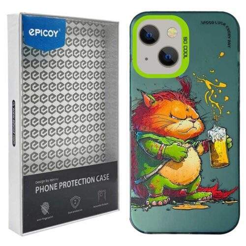 کاور اپیکوی مدل Garfield مناسب برای گوشی موبایل اپل iPhone 13