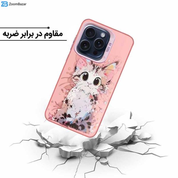 کاور اپیکوی مدل KittyCat مناسب برای گوشی موبایل اپل iPhone 15 / 14 / 13