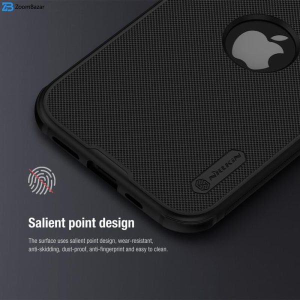 کاور نیلکین مدل Frosted Shiled Pro LogoCut مناسب برای گوشی موبایل اپل IPhone 15 Pro Max