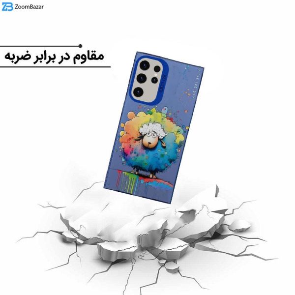 کاور اپیکوی مدل ColorFullSheep مناسب برای گوشی موبایل سامسونگ Galaxy S23 Ultra